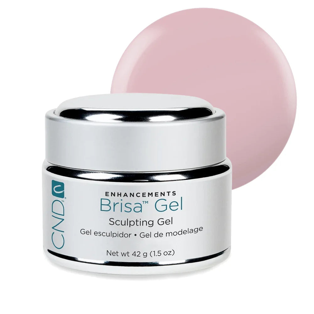 CND Brisa Gel Warm Pink Semi-Sheer .5 oz