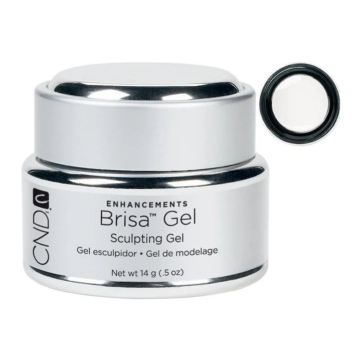 CND Brisa Gel Pure White .5oz