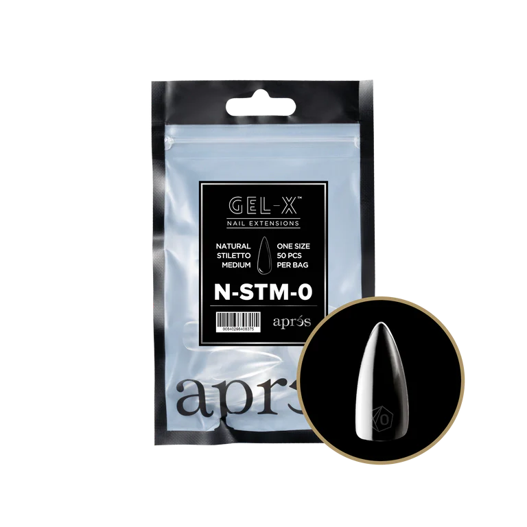 Apres Natural Stiletto Medium Refill Bags