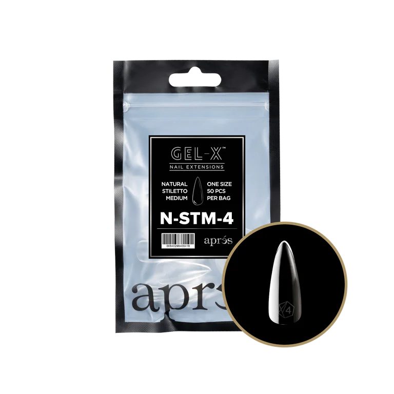 Apres Natural Stiletto Medium Refill Bags