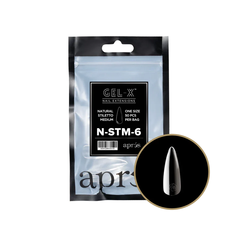 Apres Natural Stiletto Medium Refill Bags