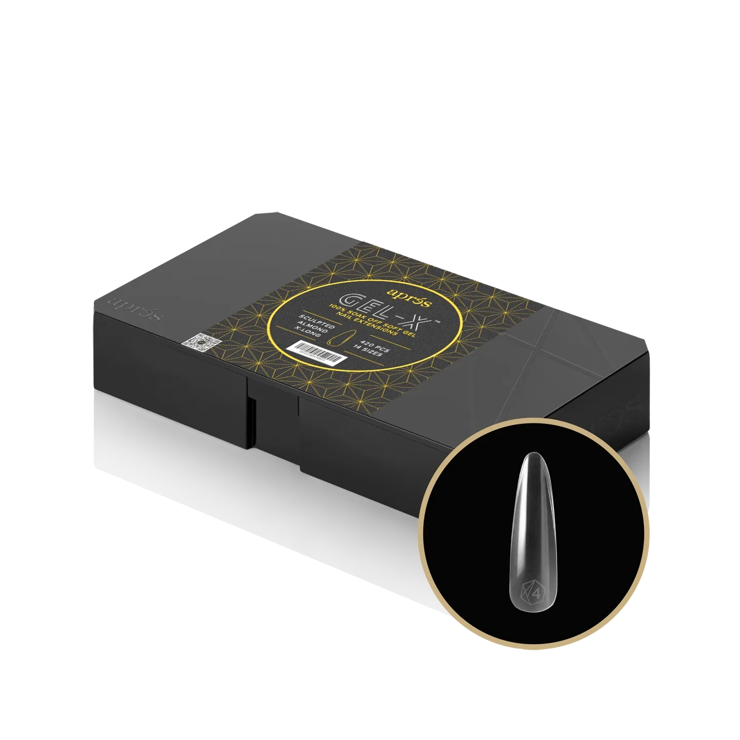 Gel-X® Sculpted Almond Extra Long Box of Tips (420pcs)