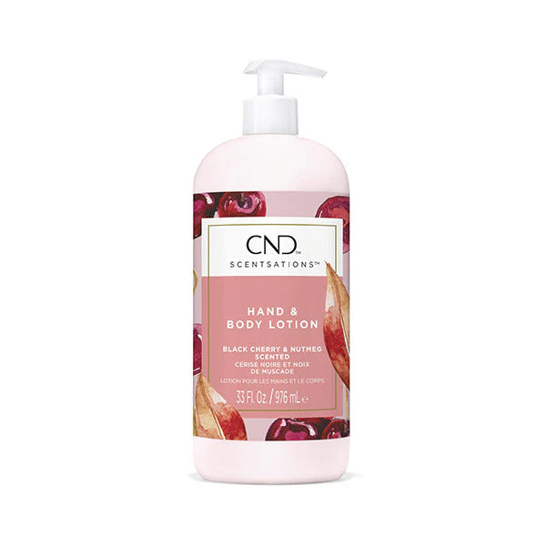 CND Scentsations Black & Cherry Lotion 33 fl oz